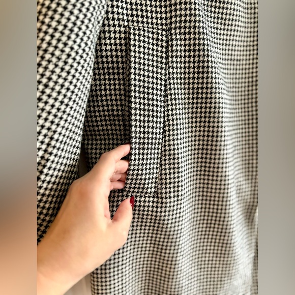 Houndstooth Light Coat sz M Beautiful Vintage!!!! - Picture 9 of 15